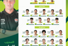أعلن المدرب الإسباني خيسوس كاساس، المدير الفني للمنتخب العراقي، قائمة اللاعبين النهائية التي ستخوض مباراتي عمان والكويت