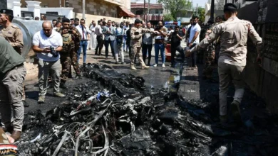 انفجار عبوة ناسفة في كركوك يسفر عن إصابة 9 أشخاص بينهم 6 أطفال كركوك - وكالات أصيب تسعة أشخاص، بينهم ستة أطفال، بجروح جراء انفجار عبوة ناسفة وضعت أمام مكتب للصيرفة في محافظة كركوك العراقية يوم السبت. وذكر مصدر في قيادة شرطة كركوك لوكالة فرانس برس أن "الحادث لم يعرف بعد إذا كانت دوافعه إرهابية أم جنائية"، مشيراً إلى أن الانفجار وقع في حي المصلى، الذي يضم غالبية تركمانية.
