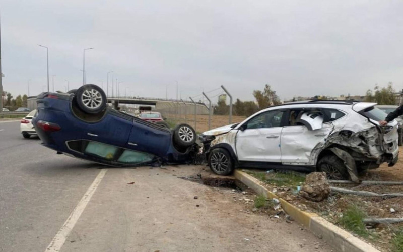 ديالى تسجل أكثر من 6 آلاف حادث سير منذ بداية 2025 بسبب الإهمال الحكومي وسرقة أموال الطرق