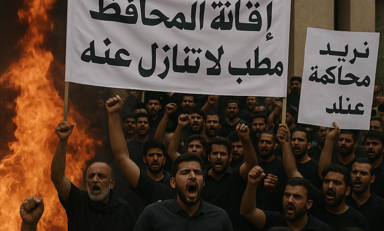 تفاصيل حريق هايبر الكوت في واسط: عدد الضحايا، أسباب الغضب، ومطالب الإقالة